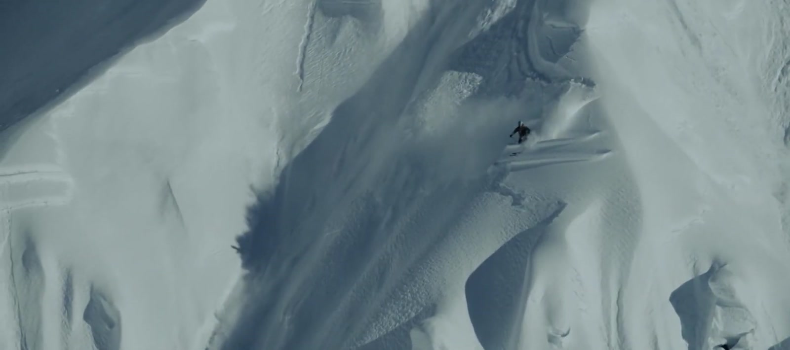 Richard Permin carving a huge Alaskan face from above