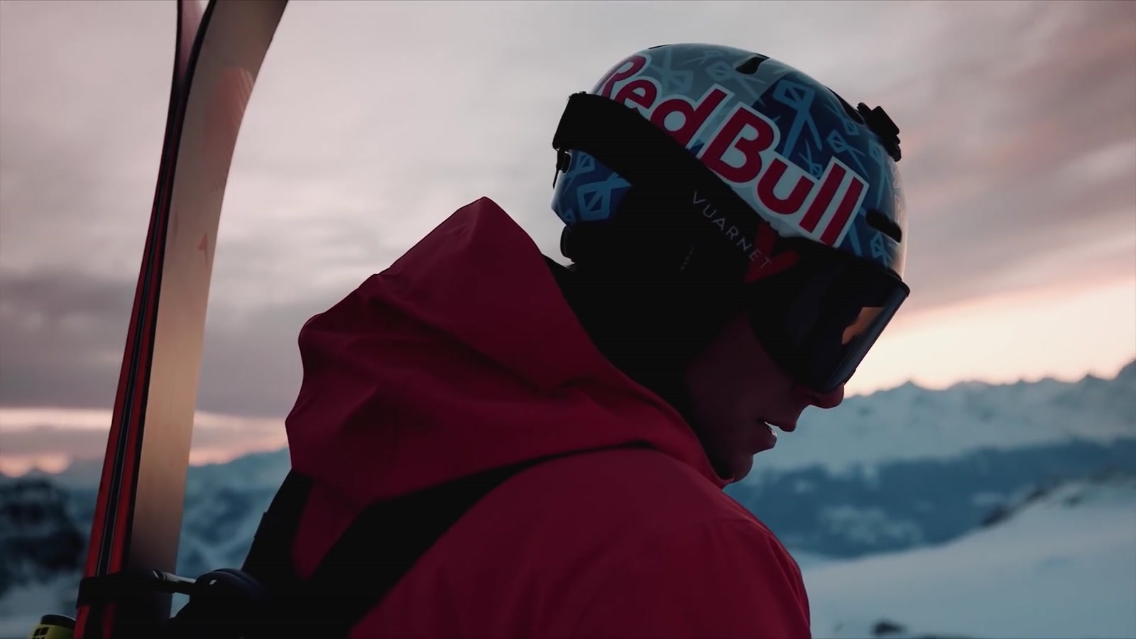 Richard Permin at altitude at sunset, Zenith Friend of the Brand
